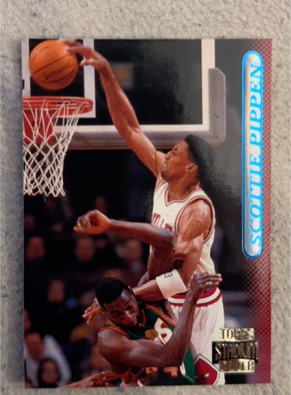 1996-97 Topps Stadium Club #1 Scottie Pippen — front