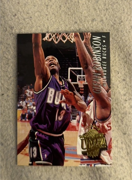 1994-95 Fleer Ultra #287 Glenn Robinson — front
