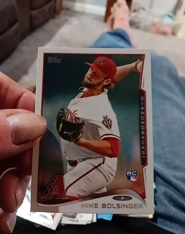 2014 Topps Update #US-287 Mike Bolsinger — front