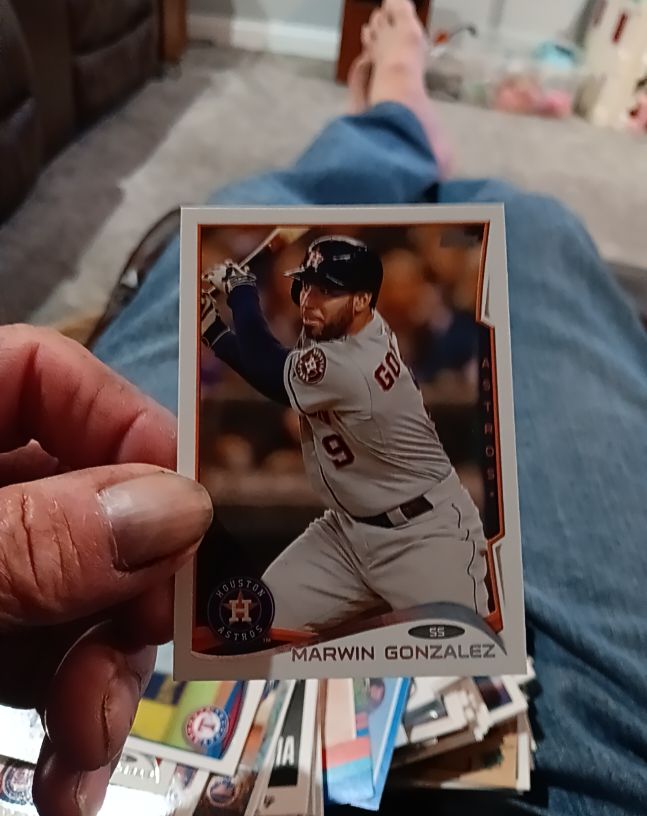 2014 Topps Update #US-317 Marwin Gonzalez — front