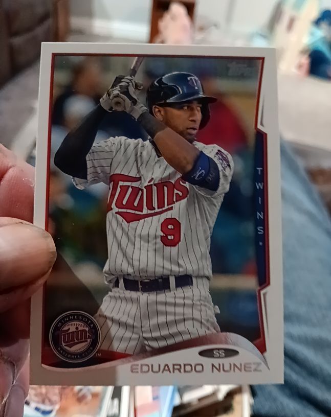 2014 Topps Update #US-249 Eduardo Nunez — front