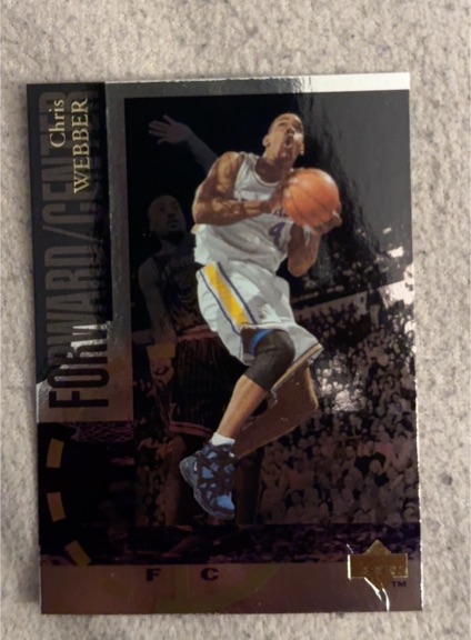 1994-95 Upper Deck Special Edition #SE30 Chris Webber — front