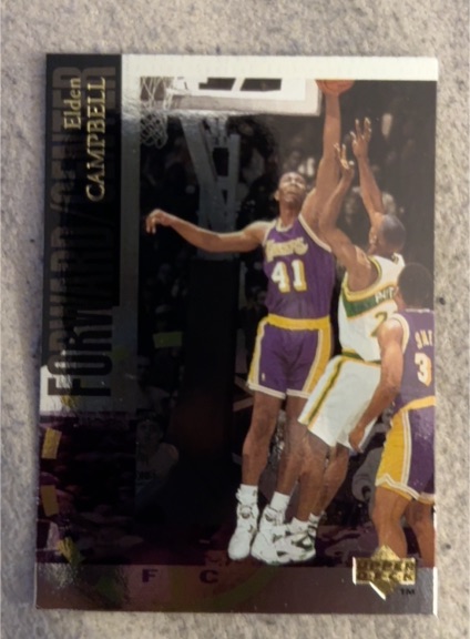1994-95 Upper Deck #SE44 Elden Campbell — front
