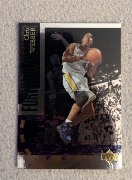 1994-95 Upper Deck Special Edition #SE30 Chris Webber — front