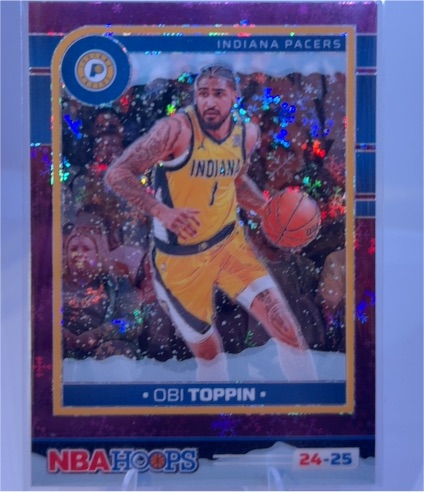 2024-25 Panini NBA Hoops #193 Obi Toppin — front