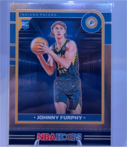 2024-25 Panini NBA Hoops #265 Johnny Furphy — front