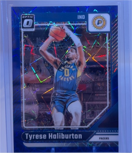 2024-25 Panini Donruss Optic #215 Tyrese Haliburton — front