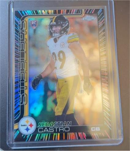 2025 Topps Chrome #370 Sebastian Castro — front