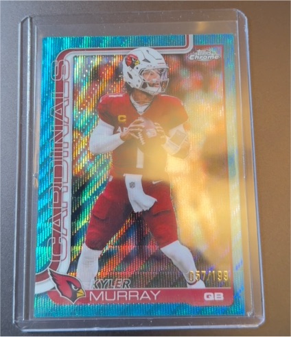 2025 Topps Chrome #5 Kyler Murray — front