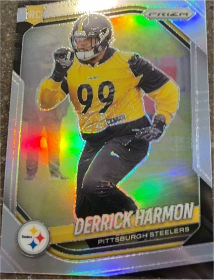2025 Panini Prizm #368 Derrick Harmon — front