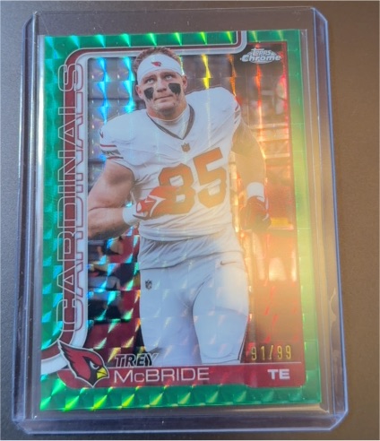 2025 Topps Chrome #4 Trey McBride — front