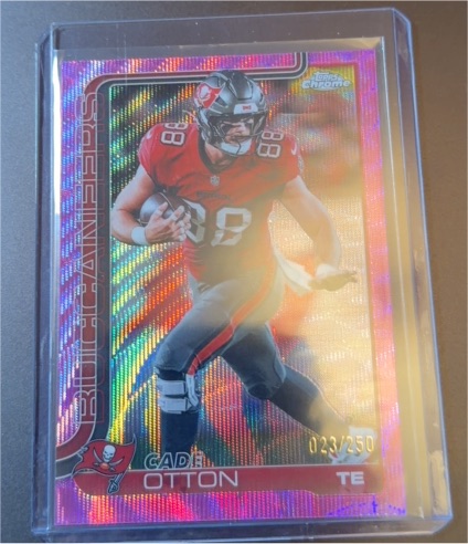 2025 Topps Chrome #284 Cade Otton — front