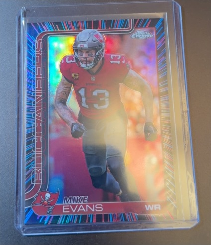 2025 Topps Chrome #282 Mike Evans — front