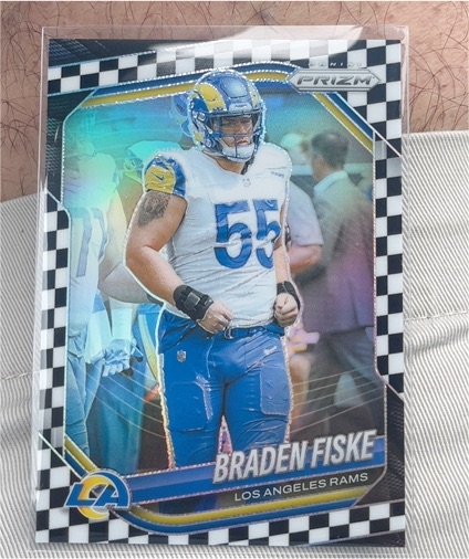 2025 Panini Prizm #144 Braden Fiske — front