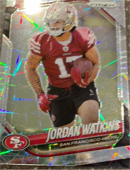 2025 Panini Prizm #389 Jordan Watkins — front