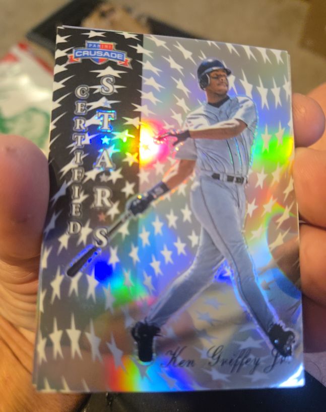 2025 Panini Crusade #19 Ken Griffey Jr Certified Stars — front
