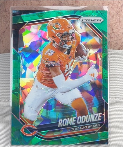 2025 Panini Prizm #8 Rome Odunze — front