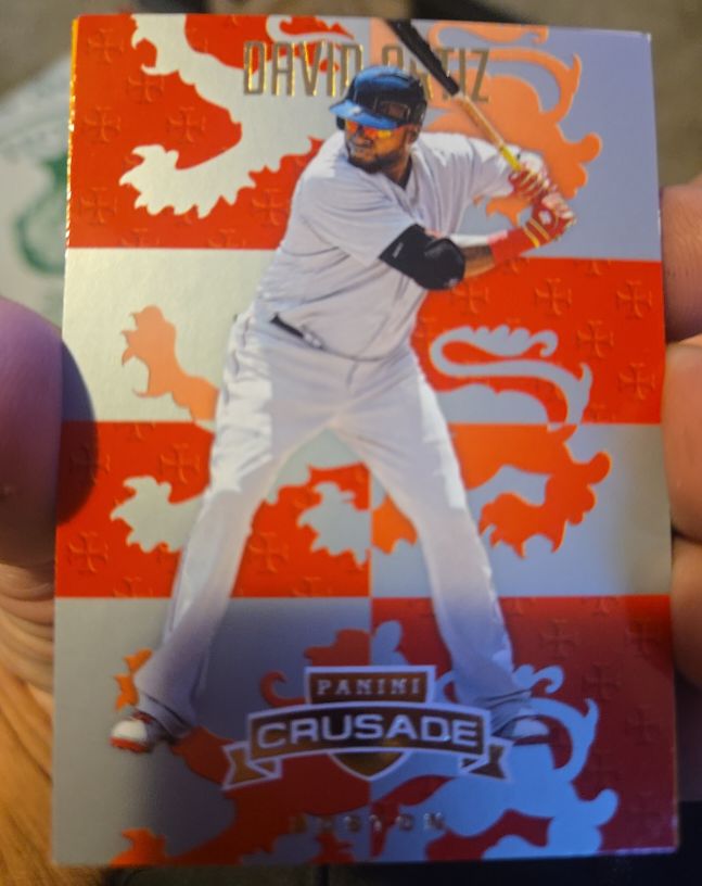 2025 Panini Crusade #30 David Ortiz — front