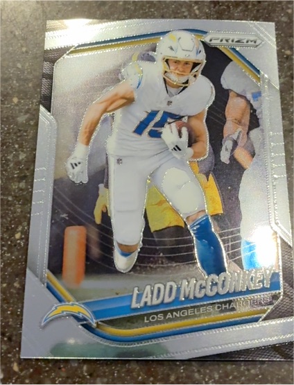 2025 Panini Prizm #18 Ladd McConkey — front