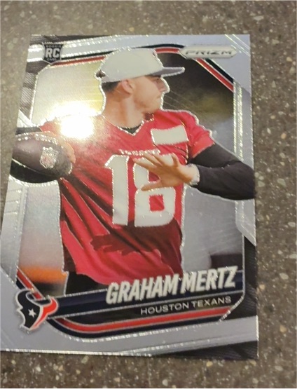 2025 Panini Prizm #392 Graham Mertz — front
