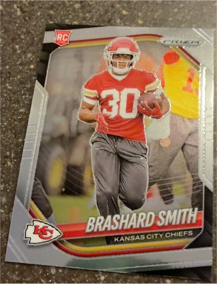 2025 Panini Prizm #308 Brashard Smith — front