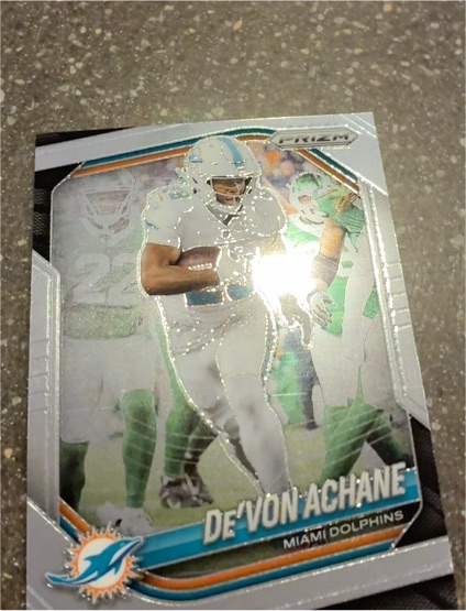 2025 Panini Prizm #150 De'Von Achane — front