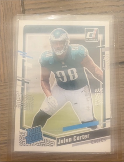 2023 Panini Donruss #381 Jalen Carter — front