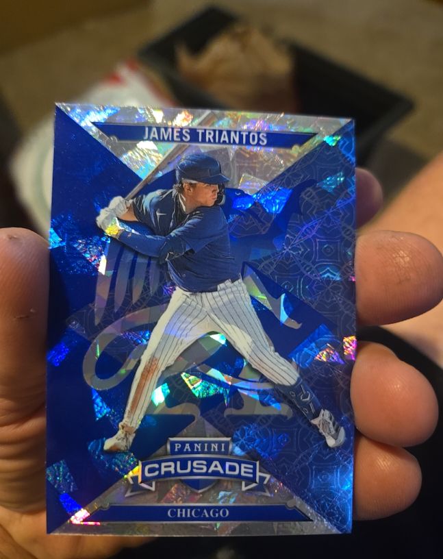2025 Panini Crusade #32 James Triantos — front
