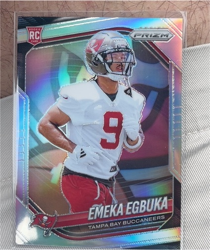 2025 Panini Prizm #351 Emeka Egbuka — front