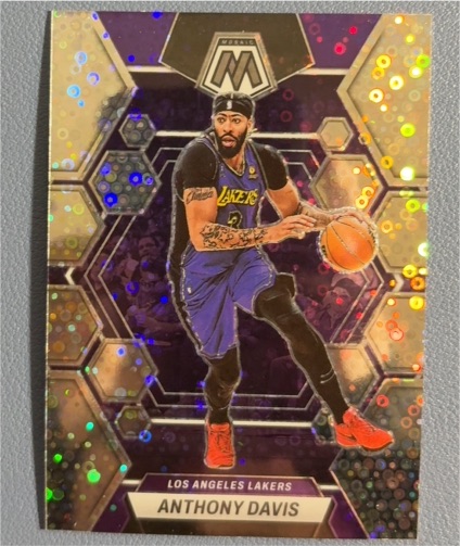 2022-23 Panini Mosaic #110 Anthony Davis — front