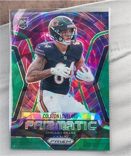2025 Panini Prizm #20 Colston Loveland — front