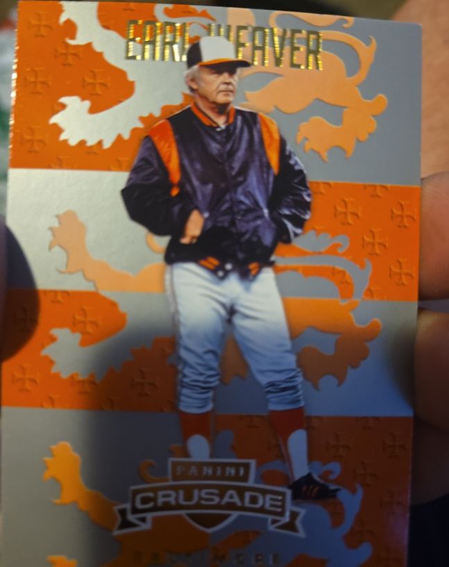 2025 Panini Crusade #184 Earl Weaver — front