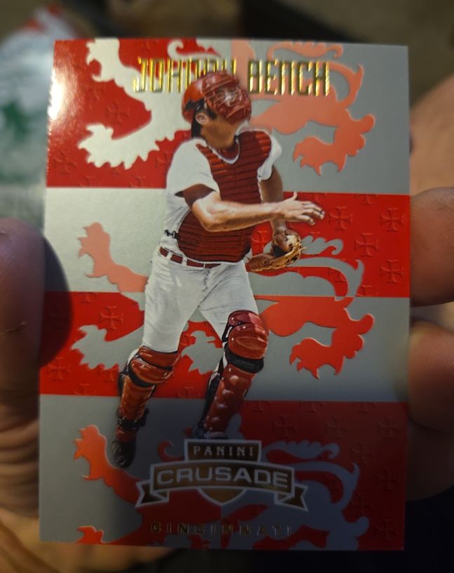 2025 Panini Crusade #105 Johnny Bench — front