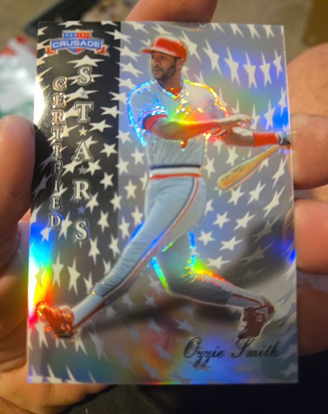 2025 Panini Crusade #23 Ozzie Smith Certified Stars — front
