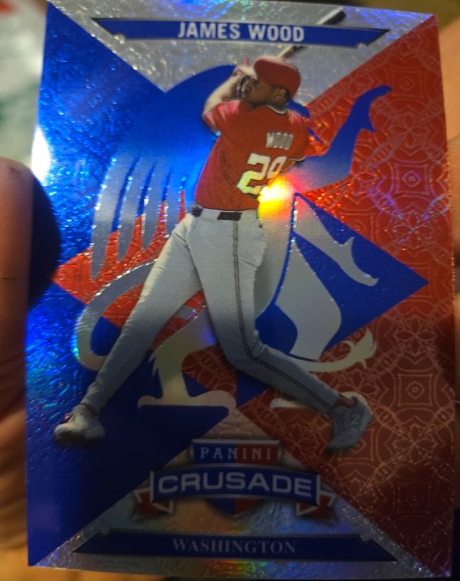 2025 Panini Crusade #78 James Wood — front