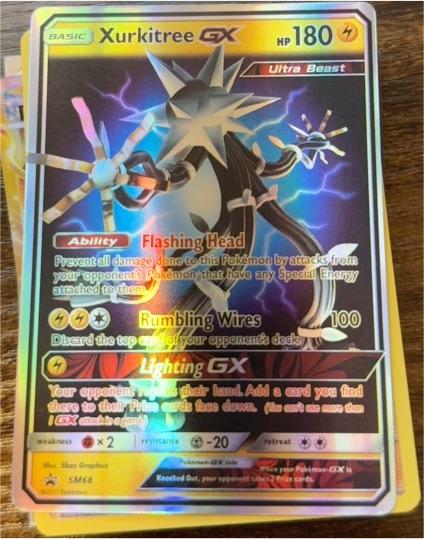Pokémon Xurkitree GX SM68 Ultra Beast Promo — front