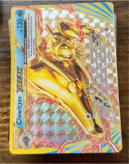 2016 Pokémon Steam Siege #35/114 Clawitzer BREAK — front