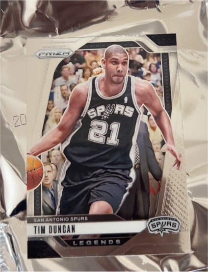 2024-25 Panini Prizm #297 Tim Duncan — front