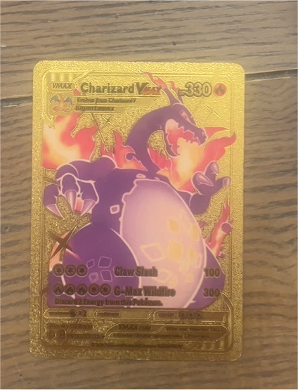 2021 Pokémon Shining Fates #SV107 Charizard VMAX — front