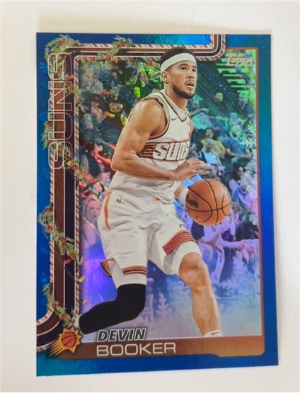 2025-26 Topps Holiday #H124 Devin Booker — front