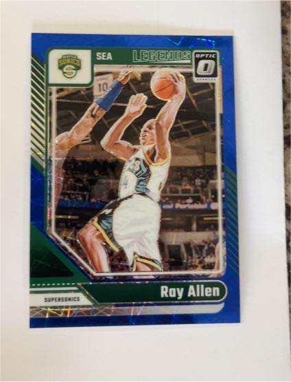 2024-25 Panini Donruss Optic Legends #240 Ray Allen — front