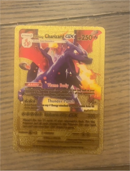2019 Pokémon Shining Charizard GX — front