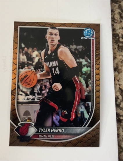 2025 Bowman Chrome #BCV-88 Tyler Herro — front