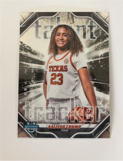 2025-26 Bowman Chrome #TT-12 Aaliyah Crump — front