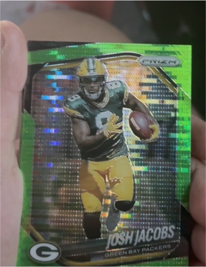 2024 Panini Prizm #102 Josh Jacobs — front