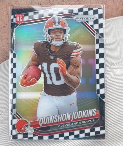2025 Panini Prizm #313 Quinshon Judkins — front