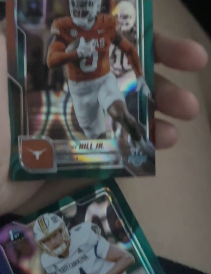 2025 Bowman University Chrome #84 Anthony Hill Jr. — front