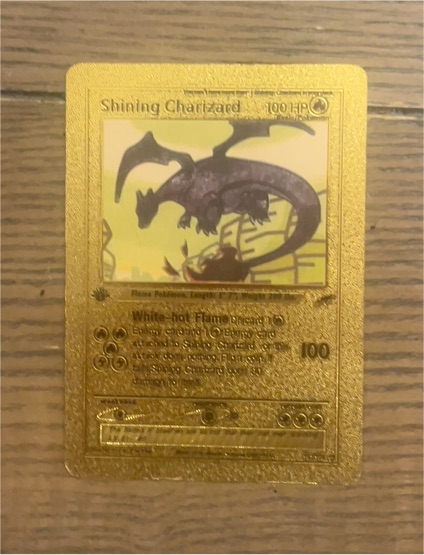 2000 Pokémon Neo Destiny #107 Shining Charizard — front