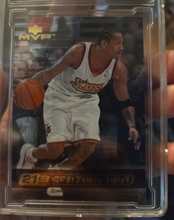 1999-00 Upper Deck MVP 21st Century NBA #N5 Allen Iverson — front