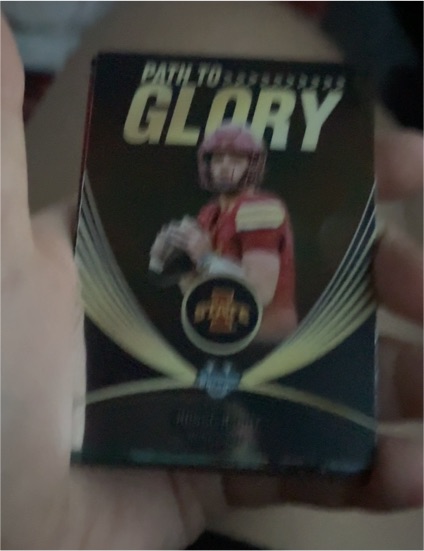 2025 Bowman University Chrome #PG-12 Rocco Becht Path to Glory Iowa State — front